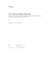 The Mnazi Moja Dispute, Exploring the Relationship Between the Khojas, the Aga Khan and the British on the Island of Zanzibar During the Period 1899-1912