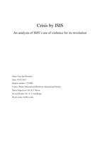 Crisis by Isis: An Analysis of ISIS's Use of Violence for its Revolution