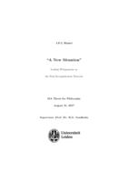 "A New Situation" - Wittgenstein on the First Incompleteness Theorem