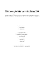 Het Corporate Curriculum 2.0