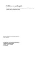 Polderen en Participatie: Een onderzoek naar financiële werknemersparticipatie in Nederland in de tweede helft van de twintigste eeuw.