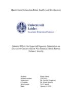 Colonial effect: The impact of Japanese colonialism on discursive construction of post-colonial South Korean national identity