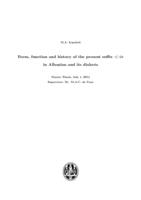 Form, function and history of the present suffix -i/- ën in Albanian and its dialects