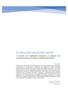 ACCUMULATION, REGULATION, VIOLENCE: A historical and regulationist perspective on soybeans and competitive structures of violence in Brazilian land disputes