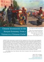 Chinese Investments in the Kenyan Economy: From a Vicious to a Virtuous Circle?