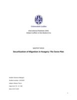 Securitization of Migration in Hungary: the Soros Plan