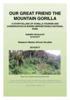 Our Great Friend The Mountain Gorilla