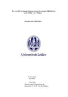 Het verschil in slaapproblemen tussen chronotypes bij kinderen in de leeftijd van 9-12 jaar