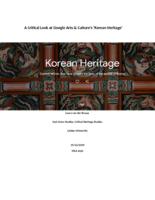 A Critical Look at Google Arts & Culture’s ‘Korean Heritage’