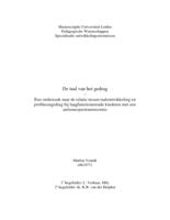 De taal van het gedrag - een onderzoek naar de relatie tussen taalontwikkeling en gedragsproblemen bij laagfunctionerende kinderen met een autismespectrumstoornis.