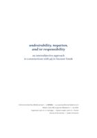 Undesirability, negation, and/or responsibility. An intersubjective approach to constructions with μή in Ancient Greek