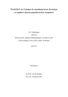 Wordt bij 9- tot 12 jarigen de samenhang tussen chronotype en cognitieve functies gemedieerd door slaapduur?