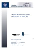 Effects of physical load on cognitive performance in the military field