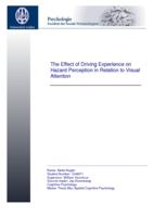 The effect of driving experience on hazard perception in relation to visual attention