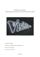 Of Mothers and Others: Decoding Queer Discourses in the Cinema of Xavier Dolan