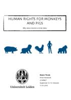 Human rights for monkeys and pigs: Why selves deserve a moral status