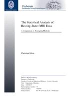 The statistical analysis of resting-state fMRI Data: A comparison of averaging methods