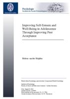 Improving self-esteem and well-being in adolescence through improving peer acceptance