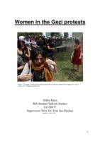Women in the Gezi protests