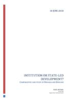 Institution or state-led development? Comparative case study of Rwanda and Burundi