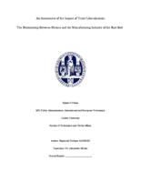 An Assessment of the Impact of Trade Liberalization: The Relationship Between Mexico and the Manufacturing Industry of the Rust Belt