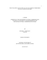 What was the cause of the 2014-2016 UK overseas territories financial services reform?