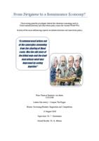 From Dirigisme to a Renaissance Economy? Discovering possible paradigms behind the ideational reasoning used in Dutch industrialisation and innovation policy since the Second World War