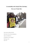 Accountability after Deadly Police Shootings; The Case of Tamir Rice