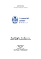 Regulating the New Economy: Interest Theories on the Sharing Economy