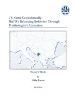 Thinking Geopolitically: NATO's Balancing Behaviour Through Montenegro's Accession