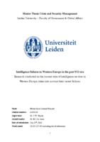Intelligence failures in Western Europe in the post 9/11-era