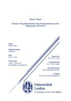 Systemic Drug-Related Homicides & Assassinations in the Netherlands (1992-2017)
