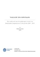 Vallen en opstaan: een onderzoek naar het gedwongen vertrek van Nederlandse burgemeesters in de periode 2000 – 2015