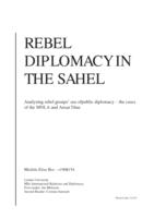 Rebel Diplomacy in the Sahel