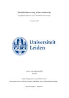 Werkdrukervaring in het onderwijs - Vergelijkend onderzoek tussen Nederland en Noorwegen