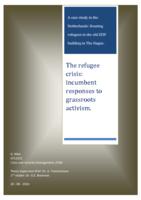 The refugee crisis: incumbent responses to grassroots activism.