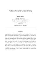 Partisanship and Carbon Pricing