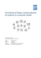 The Internet of Things: a privacy label for IoT products in a consumer market