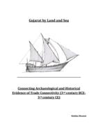 Gujarat by Land and Sea: Connecting Archaeological and Historical Evidence of Trade Connectivity (3rd Century BCE- 3rd Century CE)