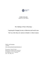 The Challenge in Time in Museology: Capturing the Changing Narrative of Historical and Social Events: The Case Study of the Museo de América: A Critical Analysis