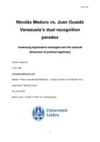 Nicolás Maduro vs. Juan Guaidó: Venezuela's dual recognition paradox