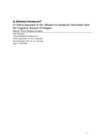 Is Atheism Unnatural? A Critical Approach to the ‘Atheism-is-Unnatural’ Discussion from the Cognitive Science of Religion