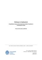 Pathways to Employment: A Qualitative Study on the University-to-Work Transition in Contemporary Japan