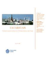 Tatarstan: Contested autonomy and pursue of foreign relations with Turkey