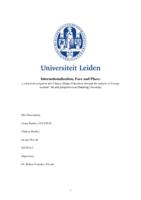 Internationalization, Face and Place: a critical investigation into Chinese Higher Education, through the analysis of foreign students’ life and perspectives at Shandong University