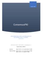 ConsensusPKI. Data driven public key ecosystem backed by blackchain & fault tolerance.