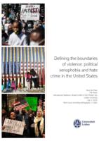 Defining the boundaries of violence: political xenophobia and hate crime in the United States