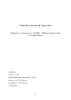 Poetic Expressions of Depression: Depictions of Depression in the Poetry of Thomas Hoccleve and Christopher Smart