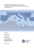 European migration policy at crossroads - A legal appraisal of proposed regional disembarkation arrangements in the Mediterranean.