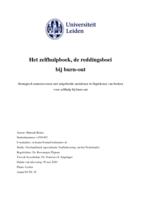 Het zelfhulpboek, de reddingsboei bij burn-out: Strategisch manoeuvreren met uitgebreide metaforen in flapteksten van boeken voor zelfhulp bij burn-out